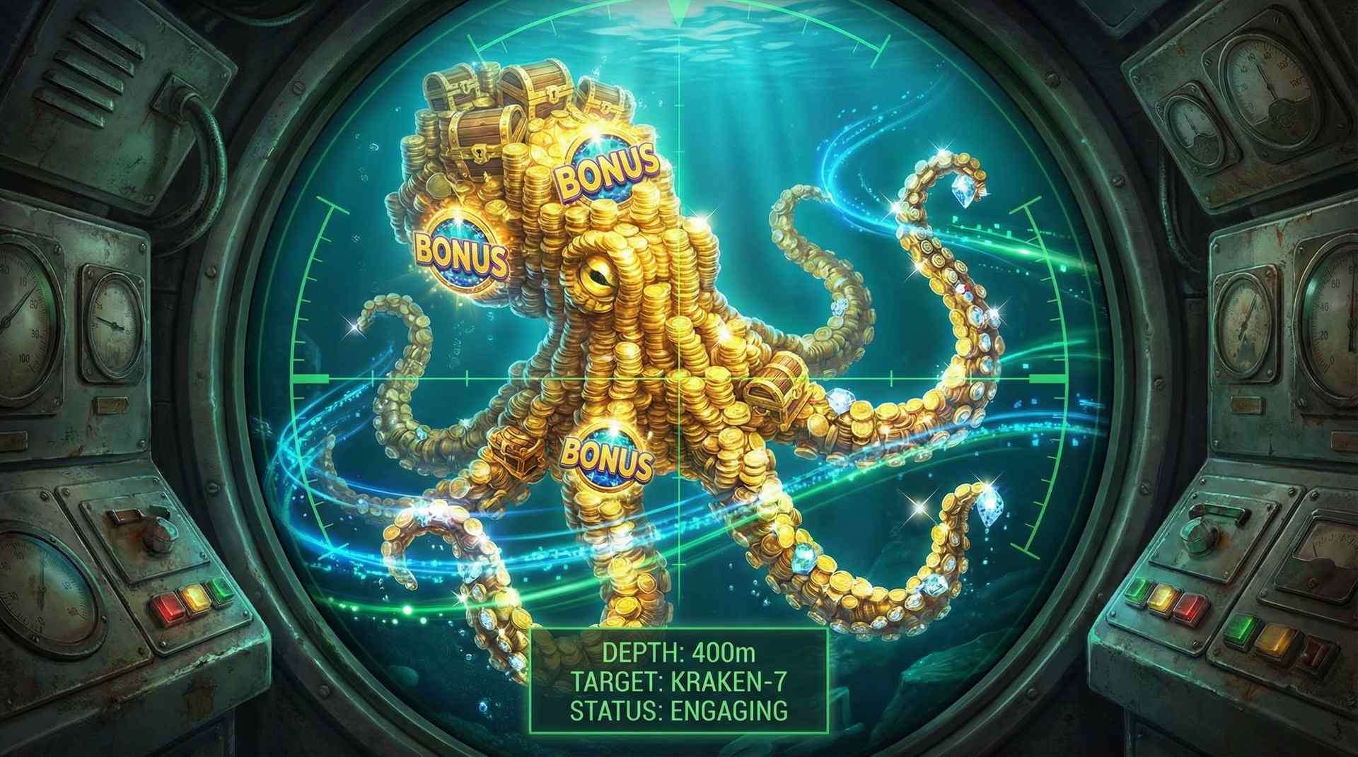 捕鱼游戏深海巨妖奖励机制解密 - pg电子